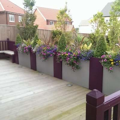 barrier planters