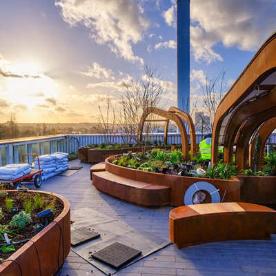 Critical Care Unit Rooftop Garden