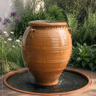 Cretan Terracotta Water Features